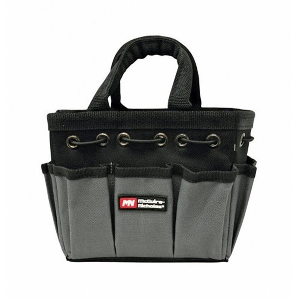 Brown Bag Co Tool Bag, 22565-1 Mighty Bag Compact Tool Storage Tote Gray, Gray BR10325